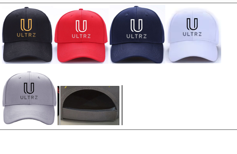 ULTRZ 6-Panel Performance Cap – Represent the Hustle