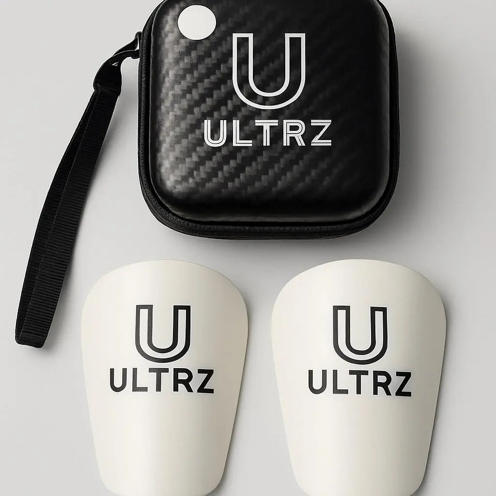 ULTRZ White Mini Shin Guards